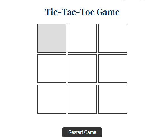 Tic-Tac-Toe Game
