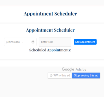 Appointment Scheduler