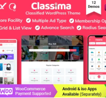 classima wordpress theme free download