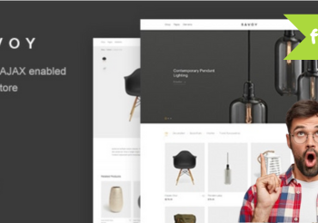 Savoy – The Best Minimalist AJAX WooCommerce Theme for Elegant Online Stores
