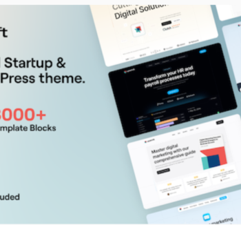Upshift - Startup & SaaS WordPress Theme